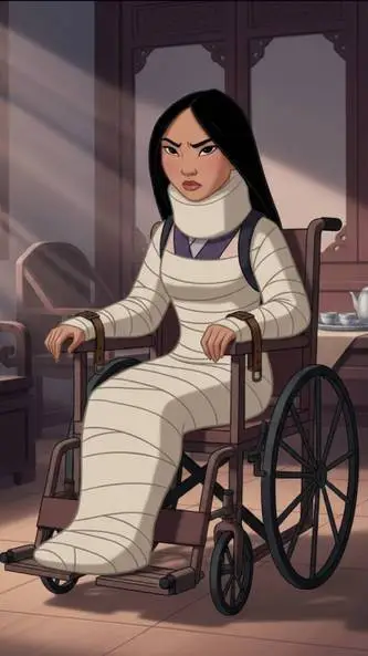 ai character: Fa Mulan background