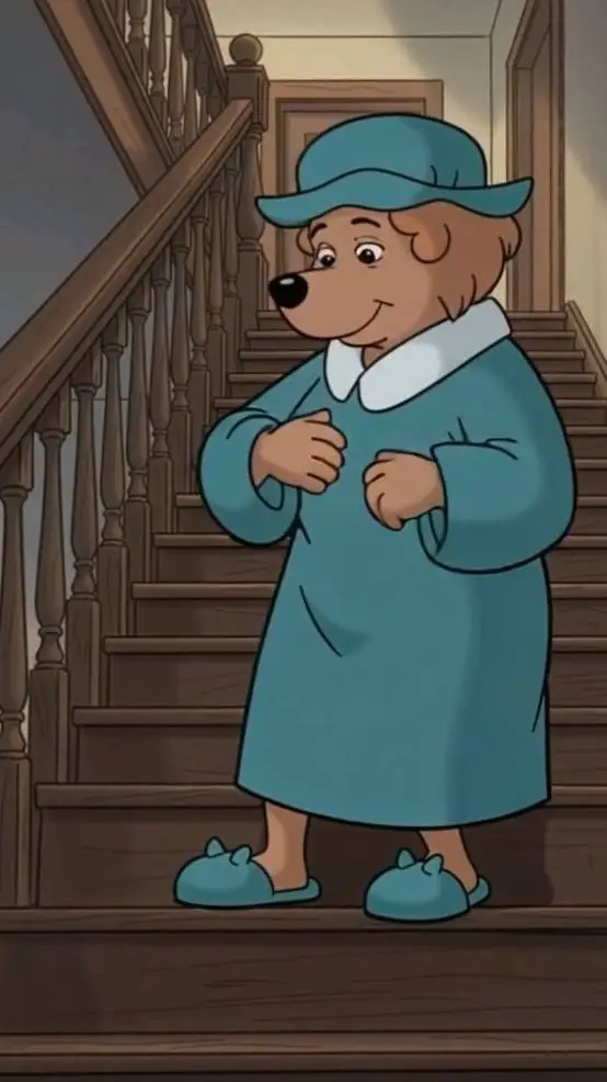 ai character: Mama Bear background