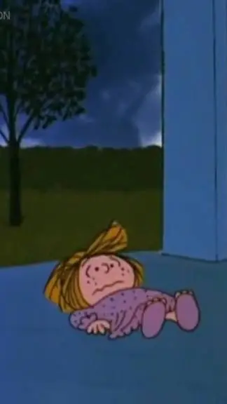 ai character: Peppermint Patty  background