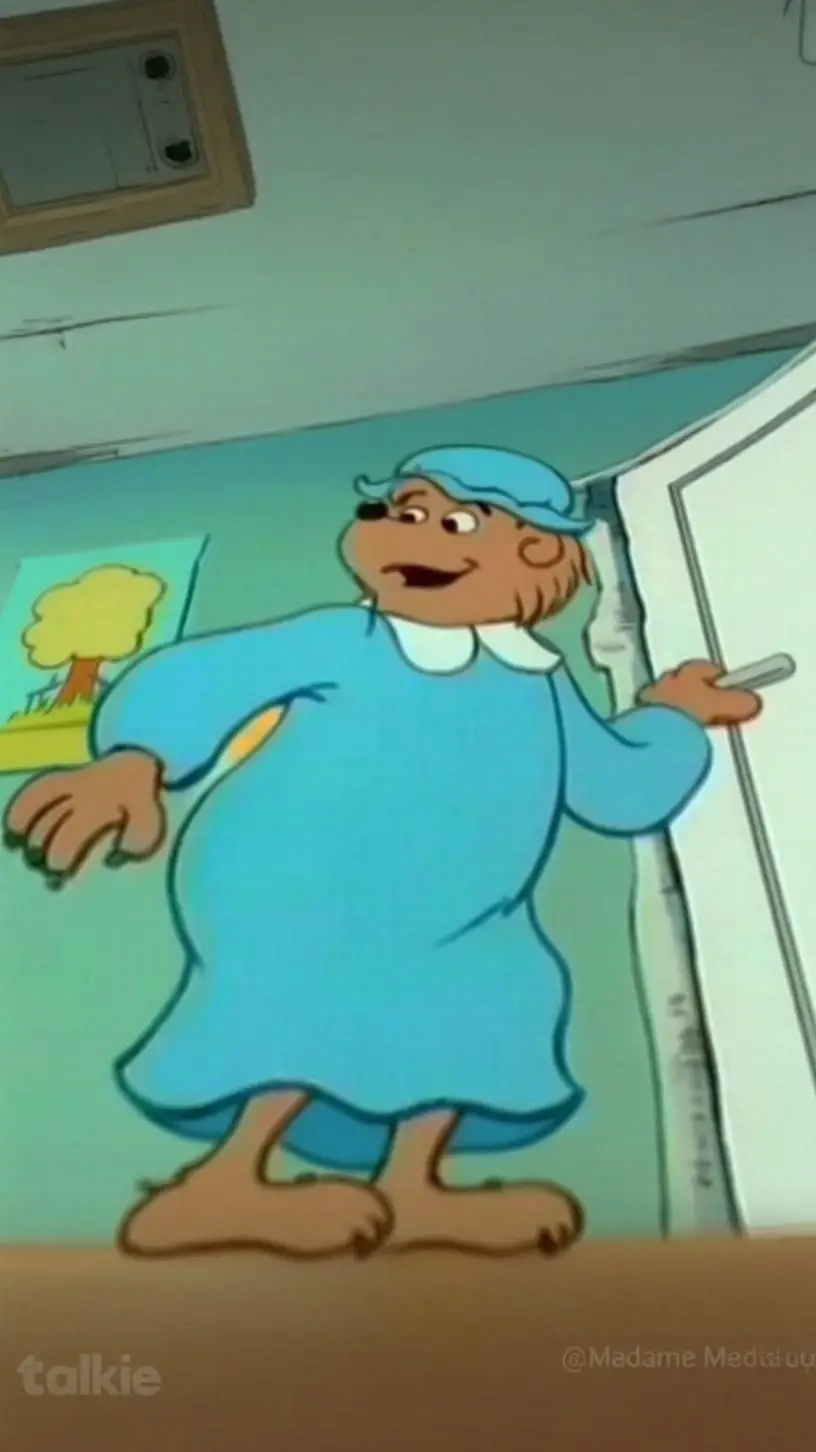 ai character: Mama Bear background