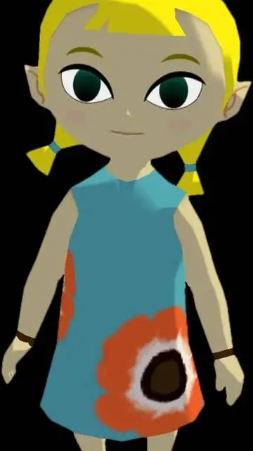 ai character: Aryll  background