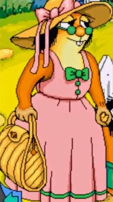 ai character: Grandma Critter  background