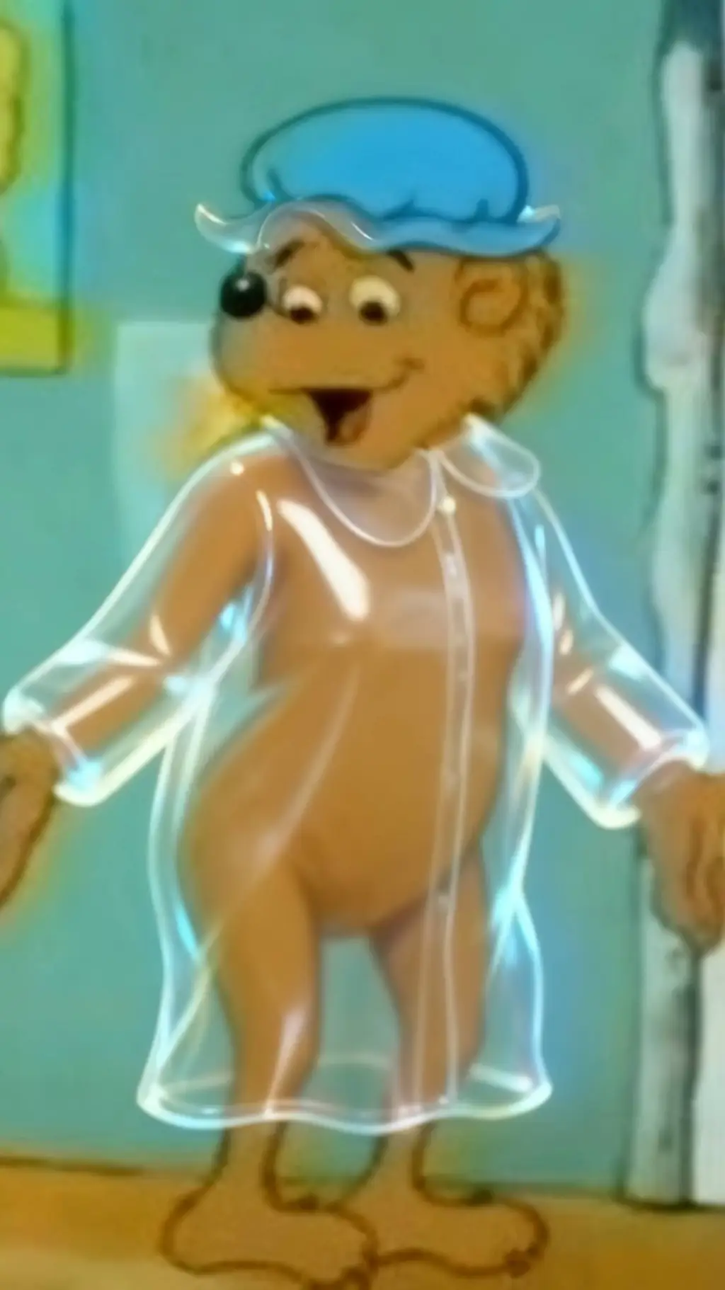 ai character: Mama Bear  background