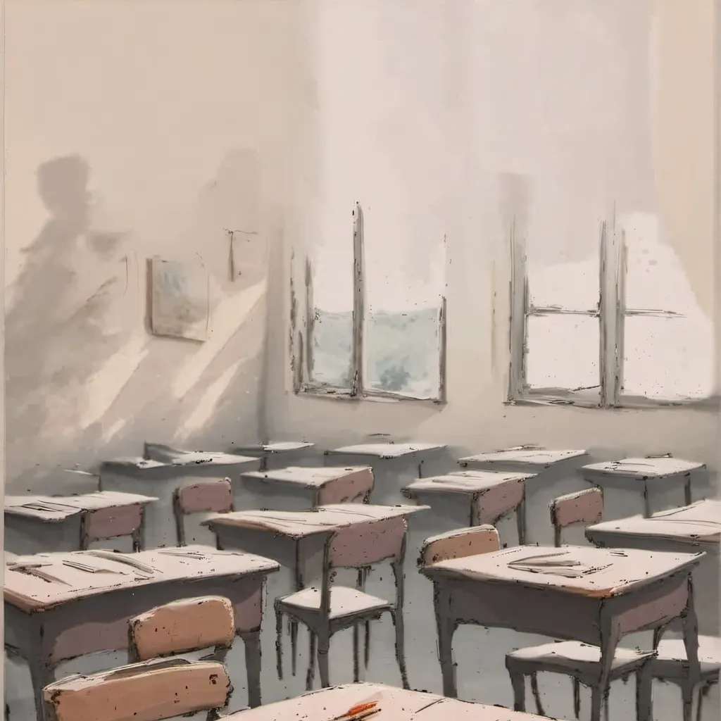 chat with ai character: classroom