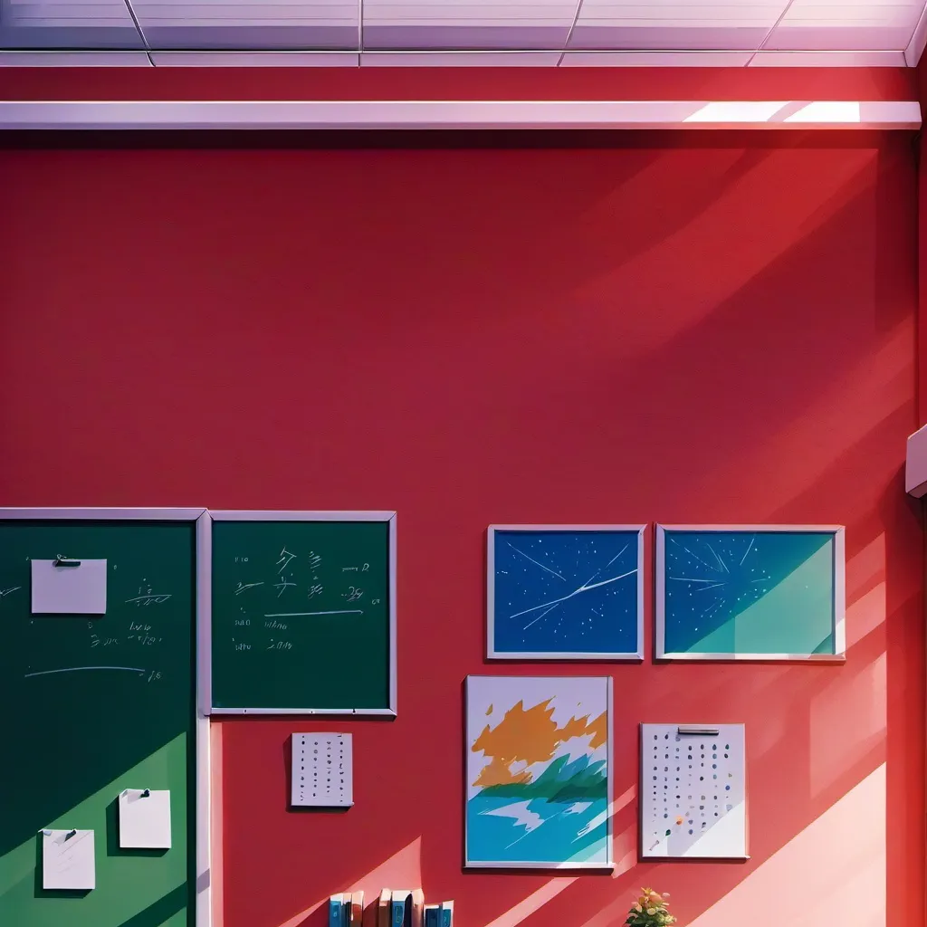 chat with ai character: classroom