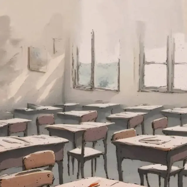 chat with ai character: classroom