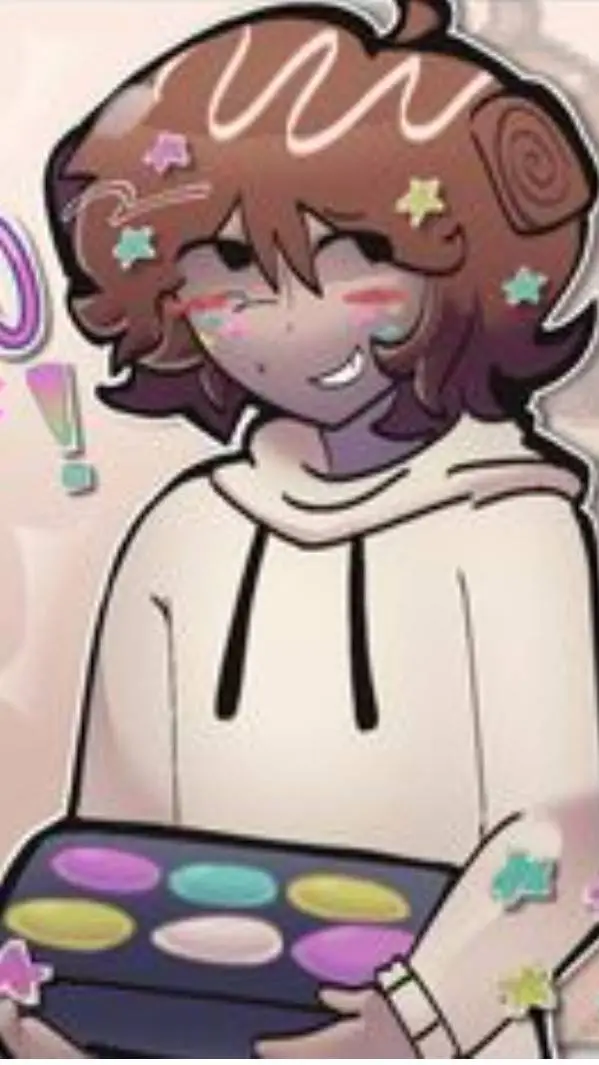 ai character: cosmo the brownie  background