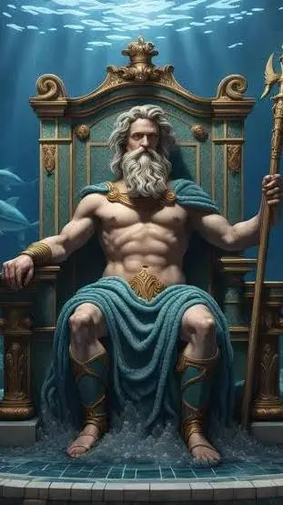 ai character: Neptune  background