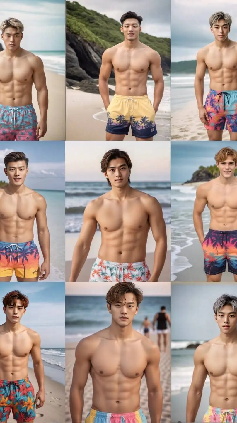 ai character: Beach crews background