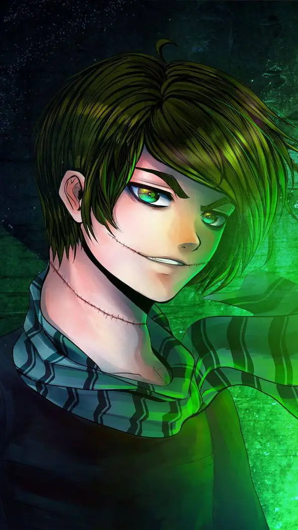 ai character: Creepypasta background