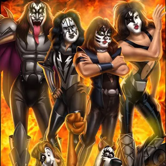 chat with ai character: Scooby doo & kiss