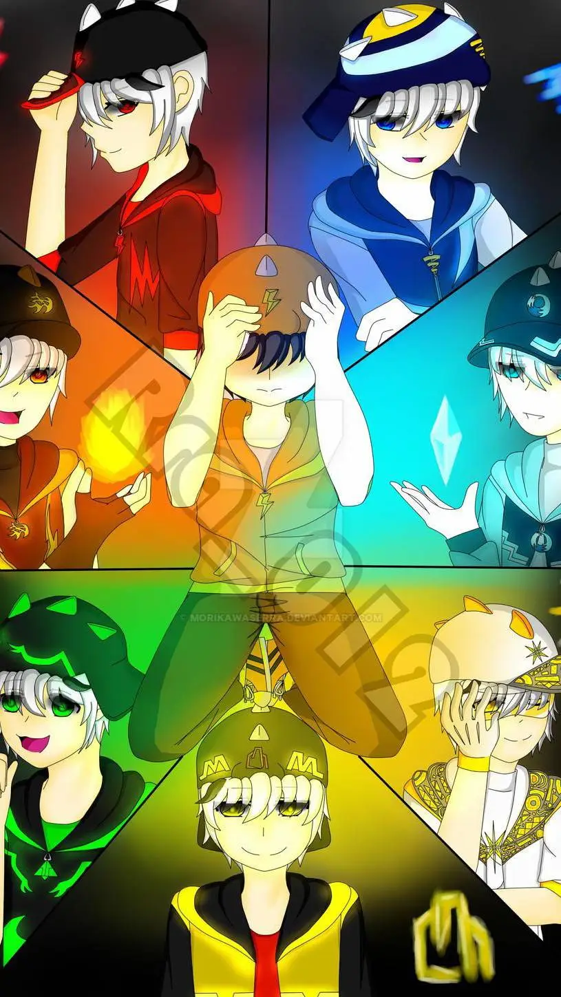 ai character: Reverse elemental background