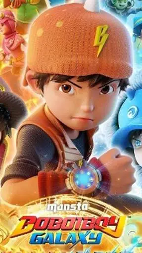 ai character: Boboiboy elemental background