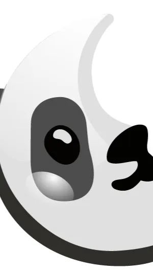 ai character: panda moon✪￼ background