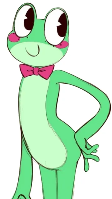 ai character: Ribbit background