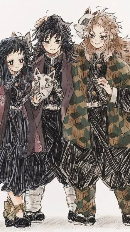 ai character: fox trio background