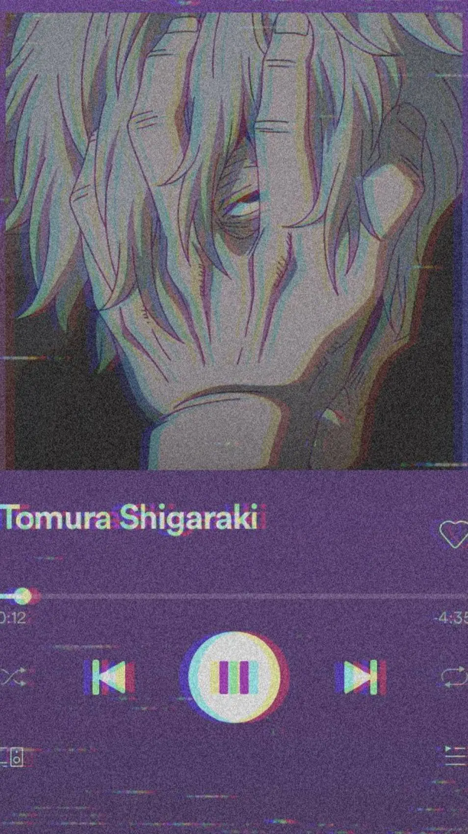 ai character: Tomura Shigaraki background