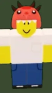 ai character: Dino kid  background