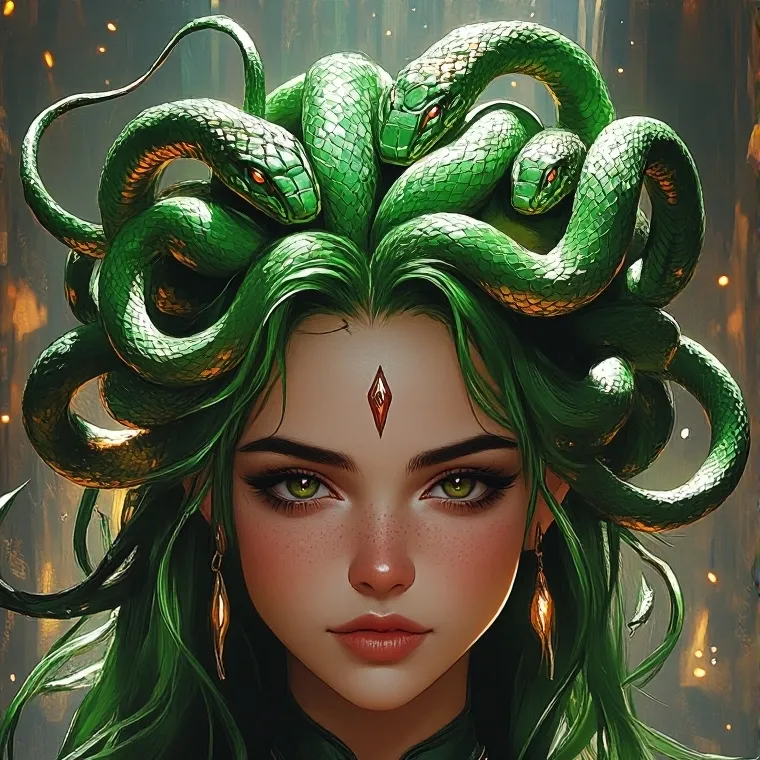 chat with ai character: Medusa