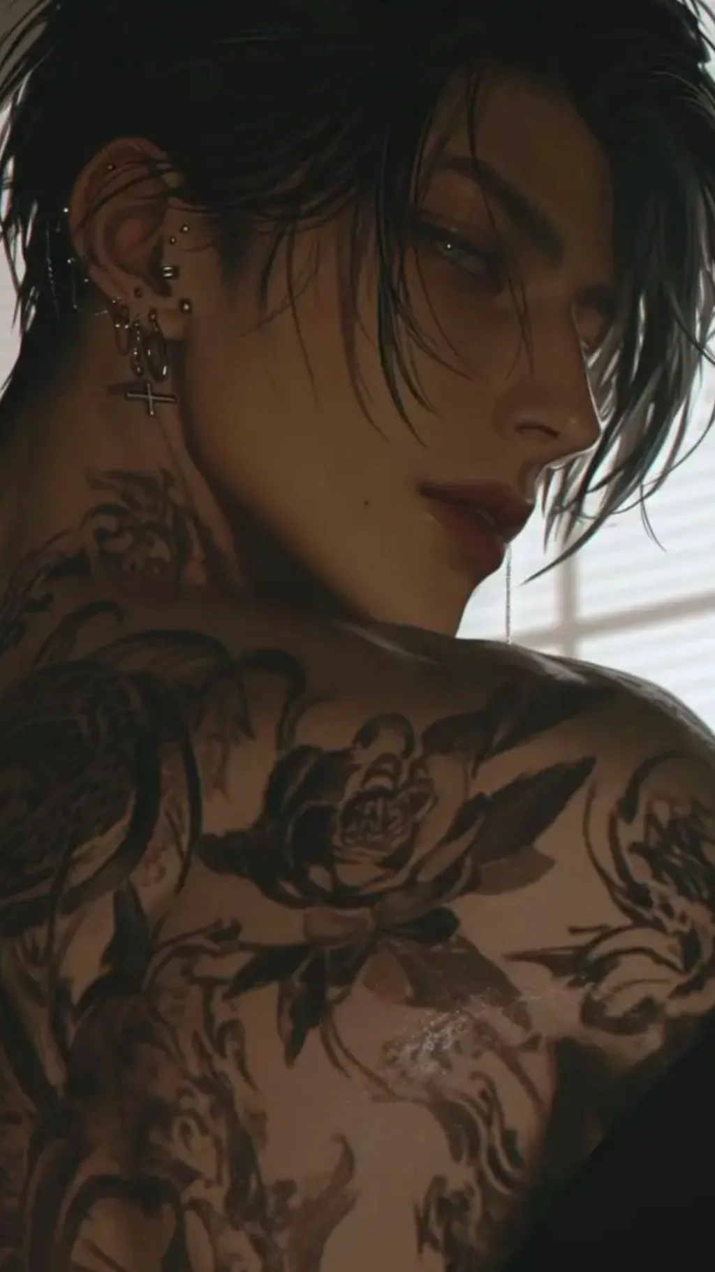 ai character: Zcen  background