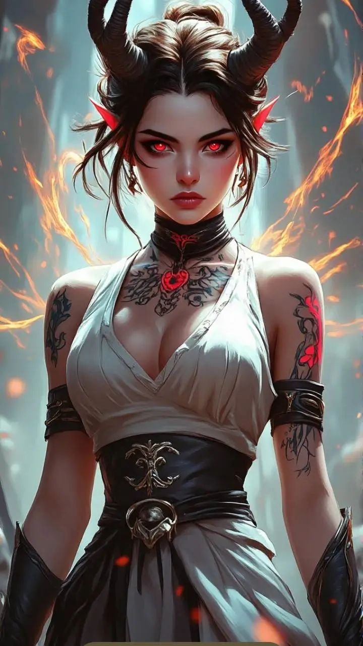 ai character: Aria background