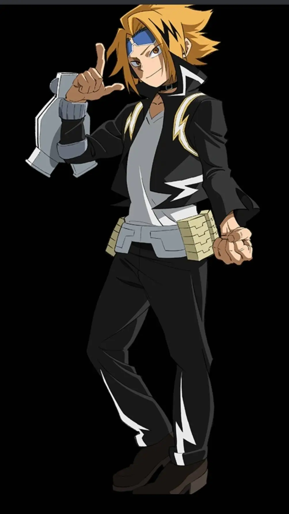 ai character: denki kaminari  background