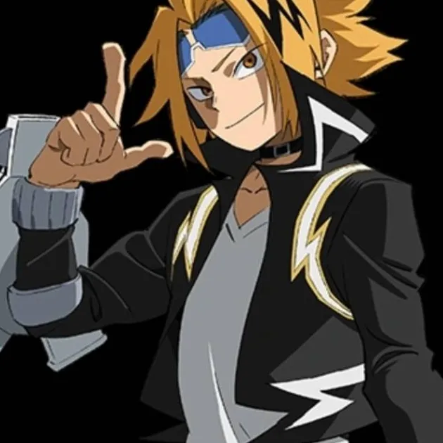 chat with ai character: denki kaminari 