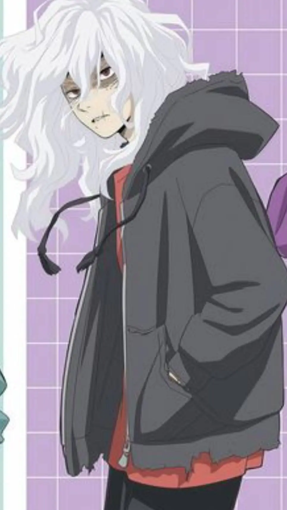 ai character: Tomura Shigaraki  background