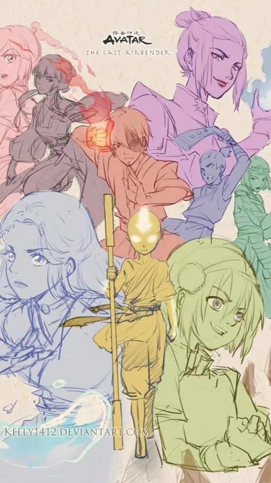 ai character: ATLA: Kiyoshi!! background