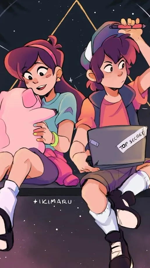 ai character: Gravity Falls pt.1 background