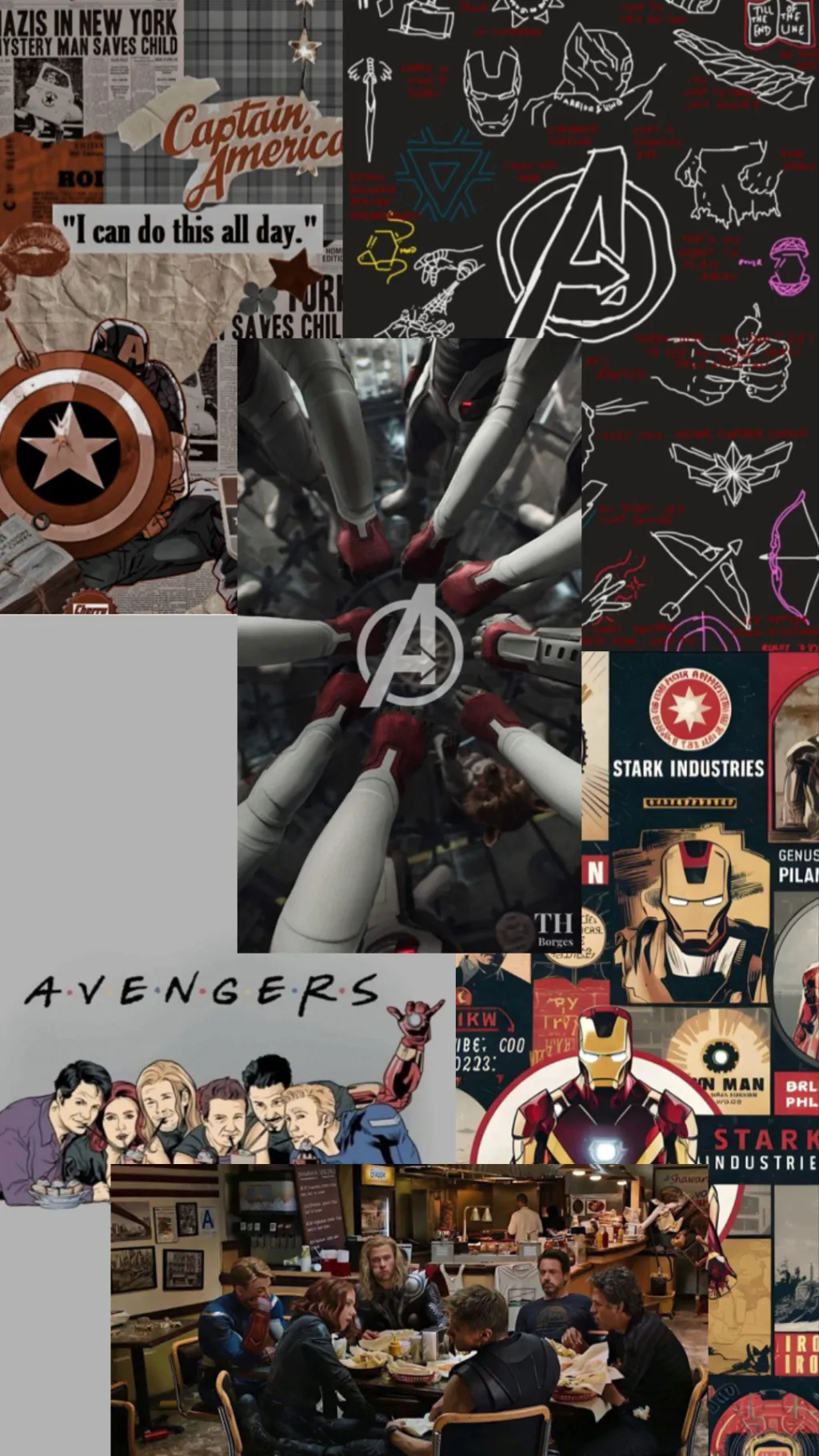 ai character: Avengers background
