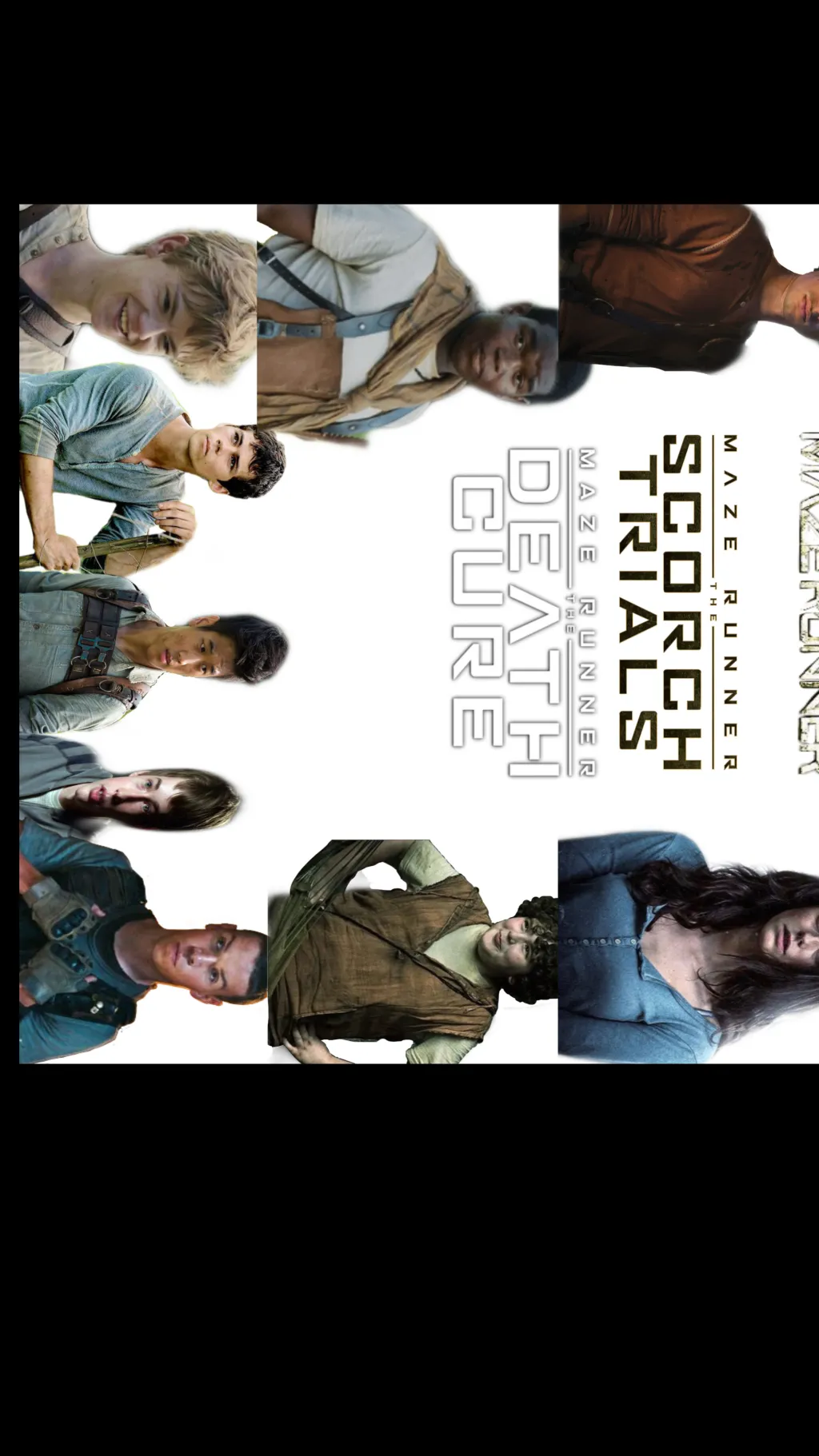 ai character: The maze runner background