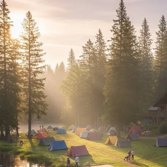 chat with ai character: Camp Evergreen