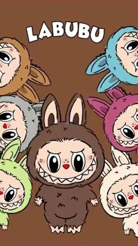 ai character: MHA~(Labubu) background