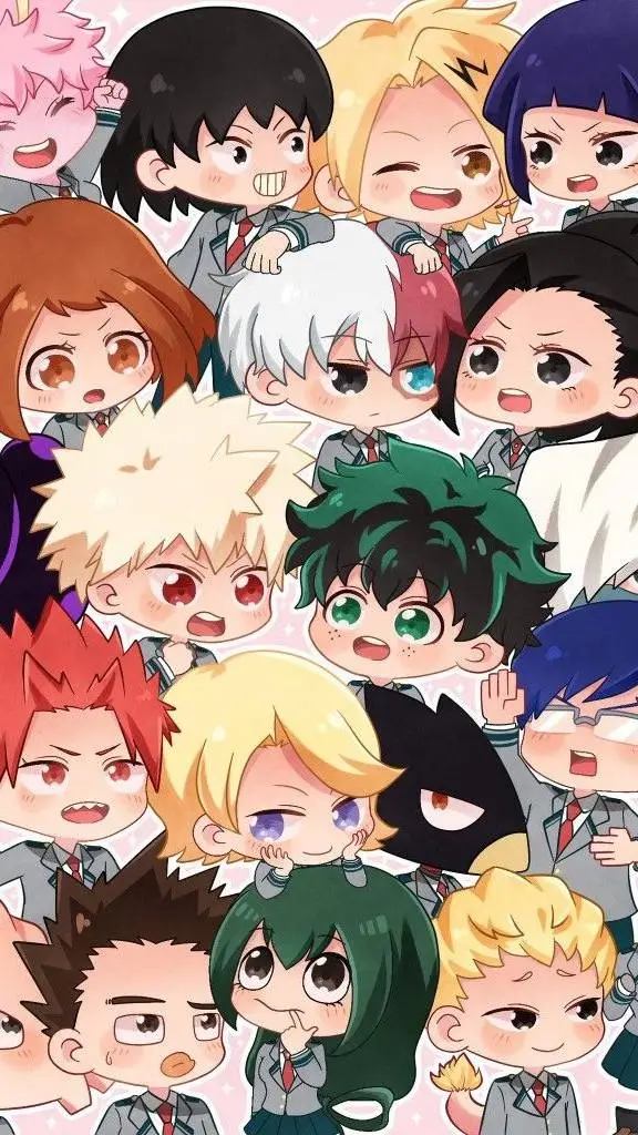 ai character: MHA~(April fools) background