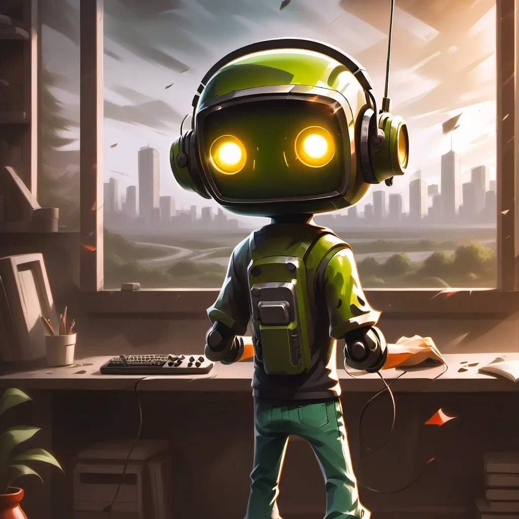 chat with ai character: vee