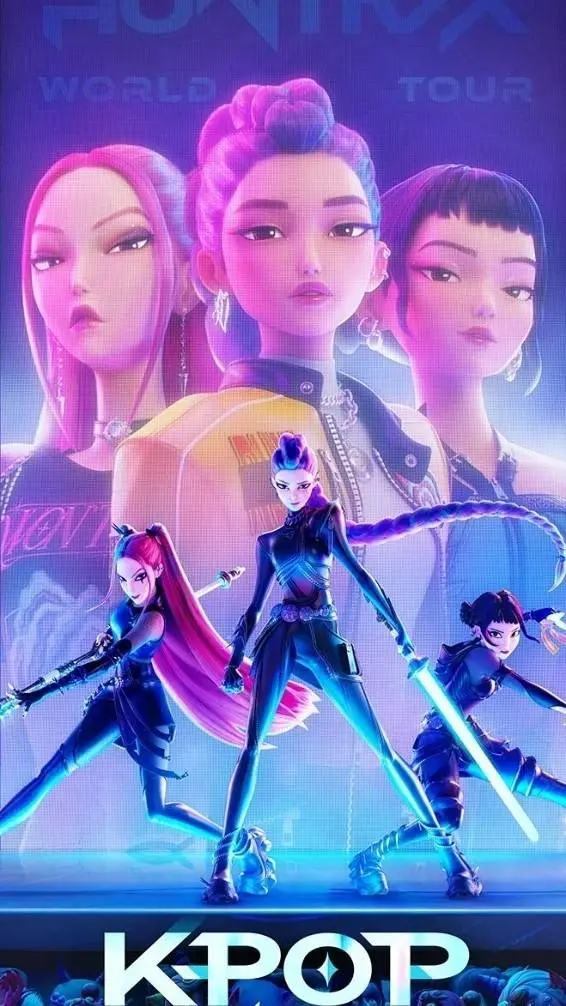 ai character: Kpop Demon Hunters background