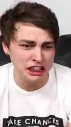 ai character: Colby Brock  background
