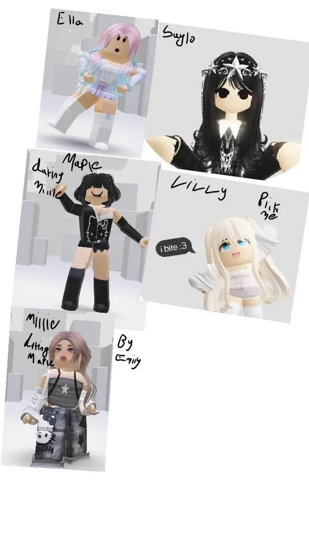 ai character: Roblox groupchat background