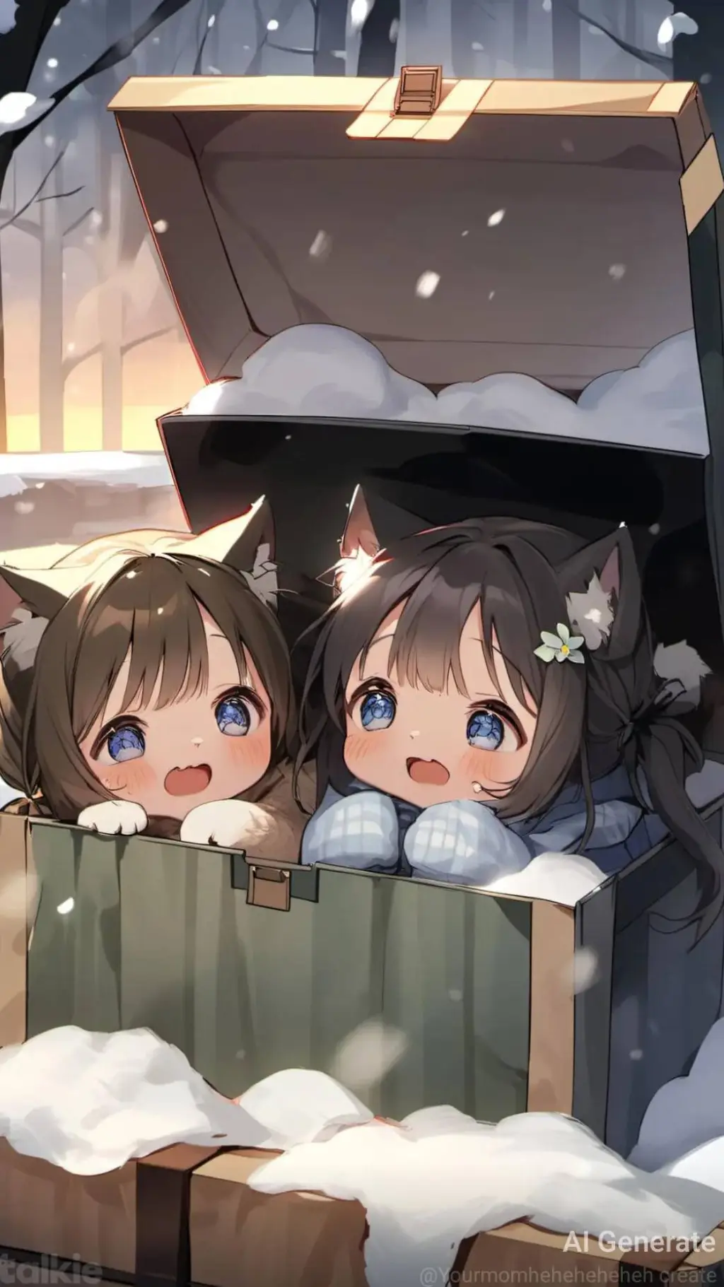 ai character: twins background