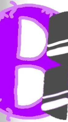 ai character: purpleball :3 background
