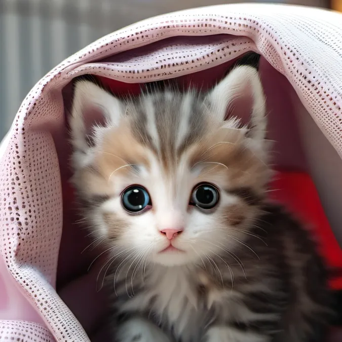 chat with ai character: Cute kitty