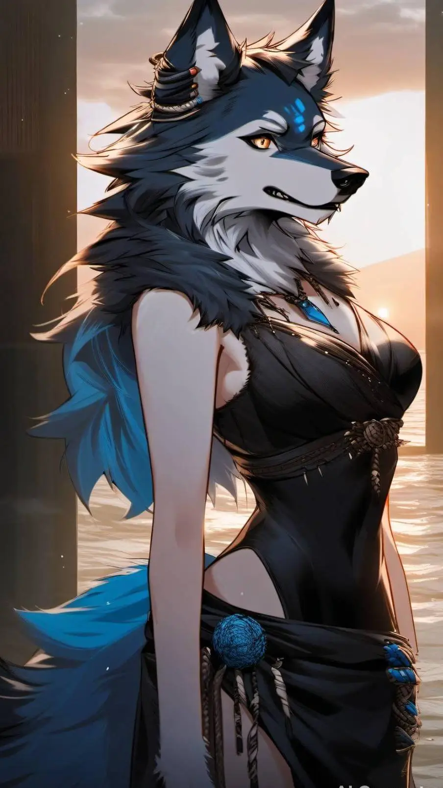 ai character: Lilly  background