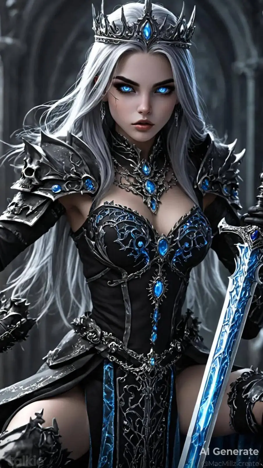 ai character: Lich Queen  background