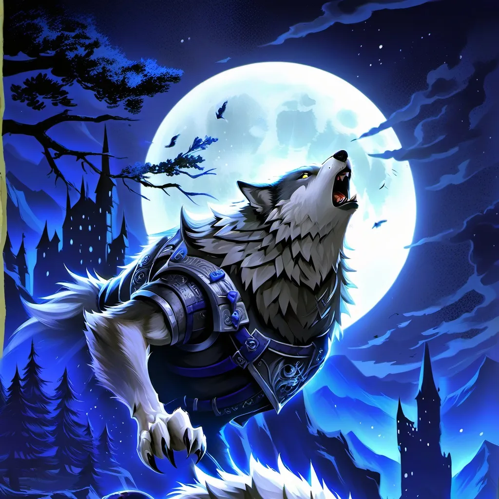chat with ai character: werewolf school