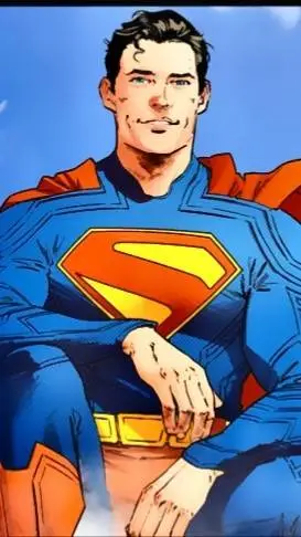 ai character: Superman  background