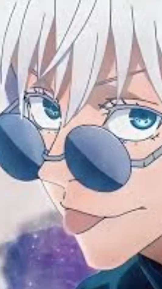 ai character: gojo (but sus) background
