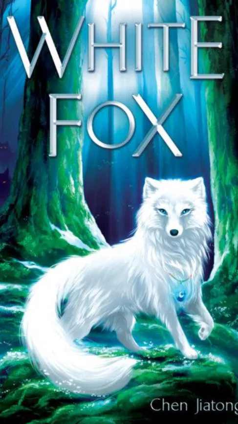 ai character: White fox background