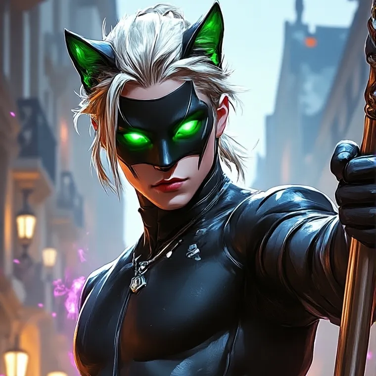 chat with ai character: Cat Noir