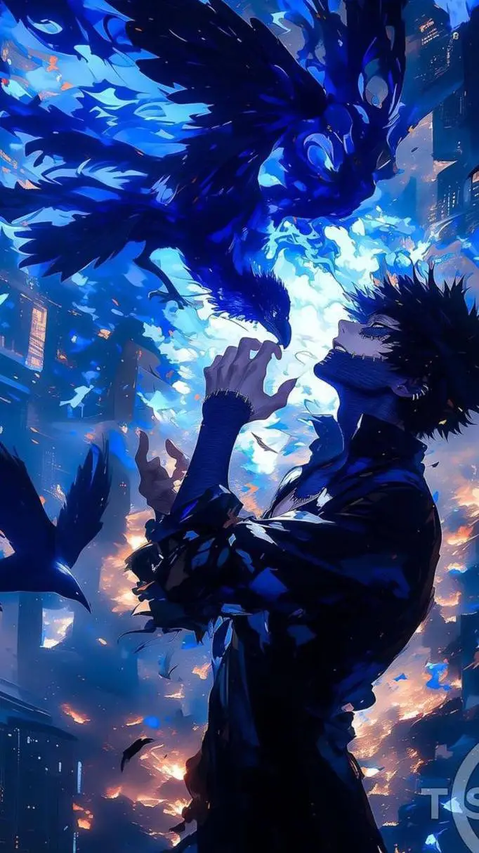ai character: Dabi background